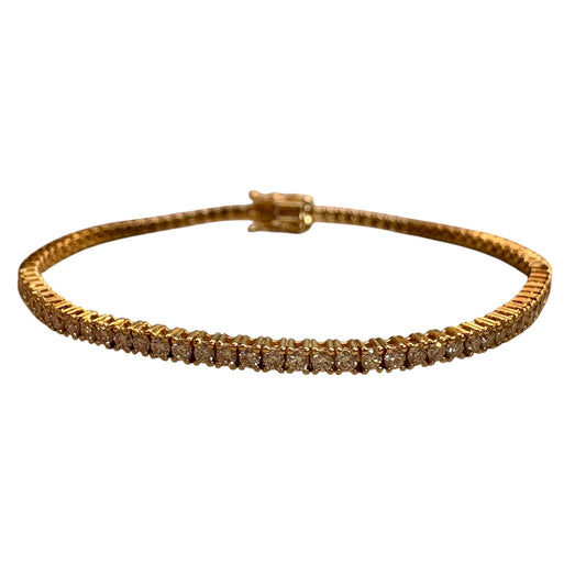 2ctw Lab Grown Diamond Tennis Bracelet