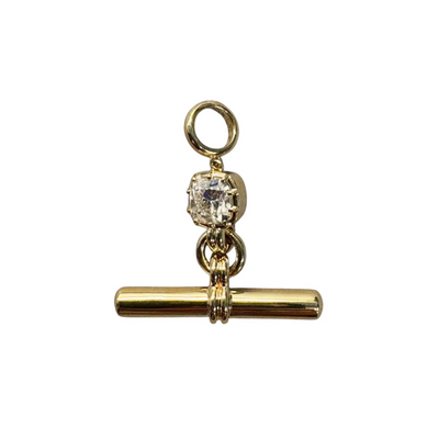 Lab Diamond Toggle Pendant