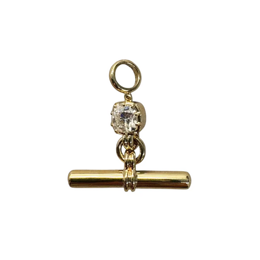 Lab Diamond Toggle Pendant