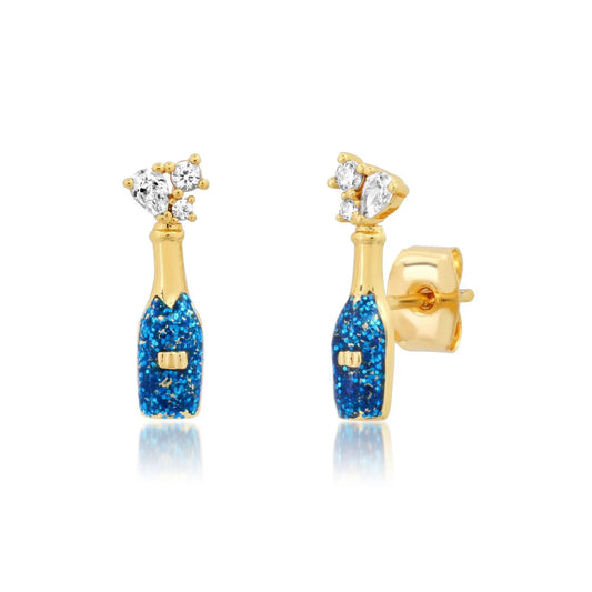 Champagne Bottle Studs