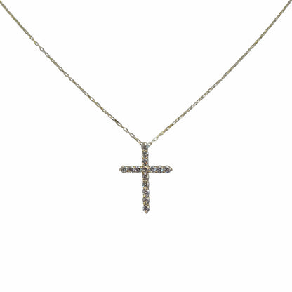 Lab Grown Diamond Cross Necklace