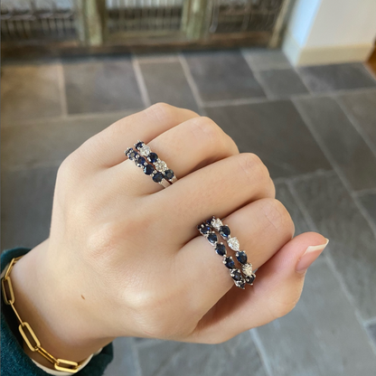 Pear Shape Sapphire Ring