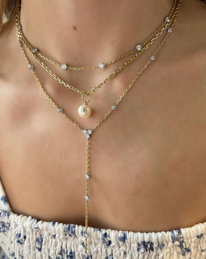 Diamond by the Yard Trio Lariat