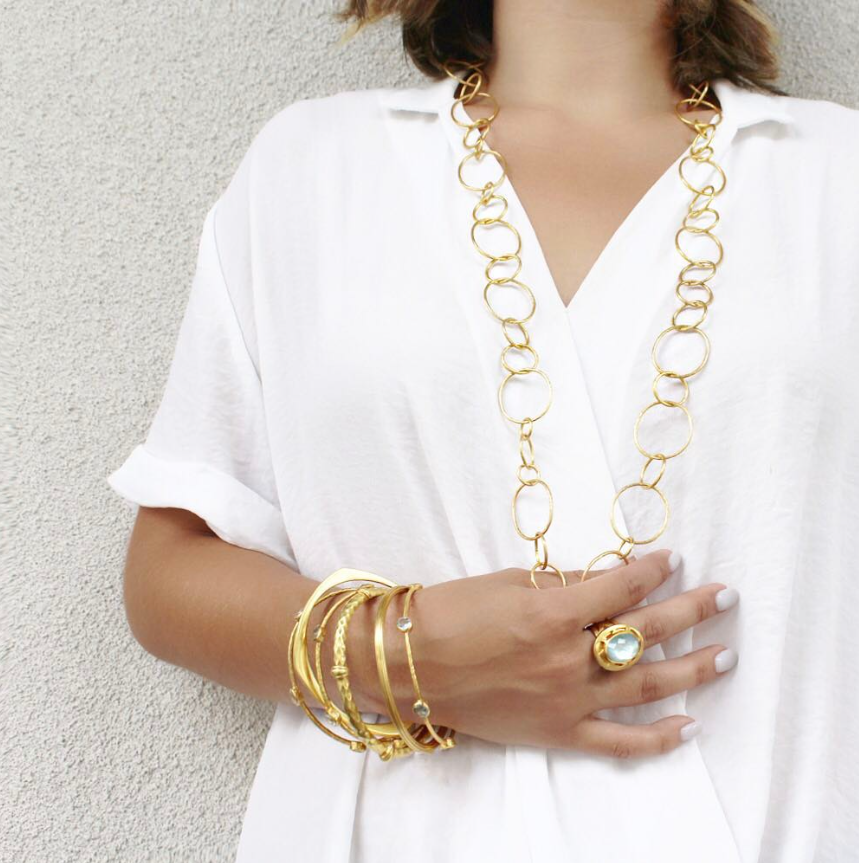 Colette Gold Chain Link Necklace