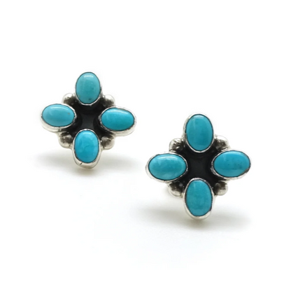 Shooting Star Turquoise Studs