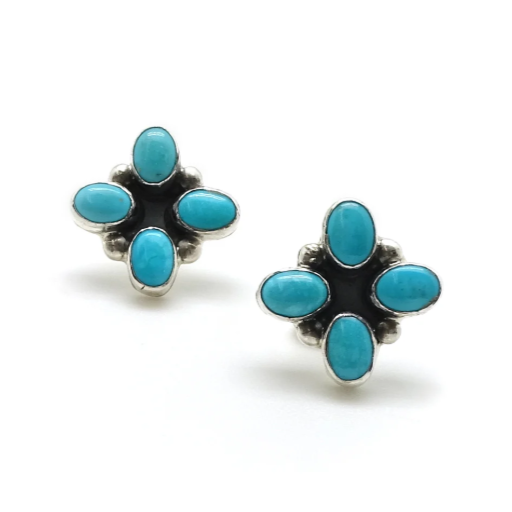 Shooting Star Turquoise Studs