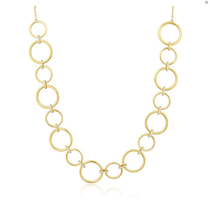 Alternating Ring Necklace