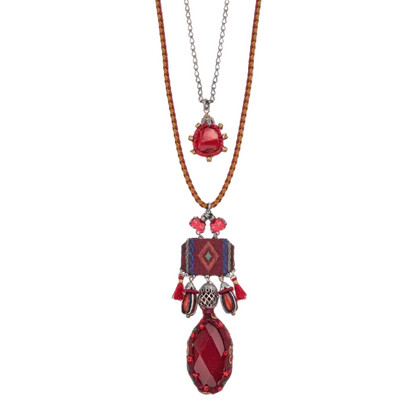 Crimson Fire Necklace