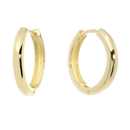 Vermeil Huggie Hoop