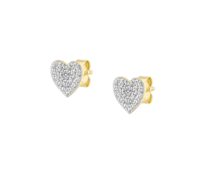 Heart Studs