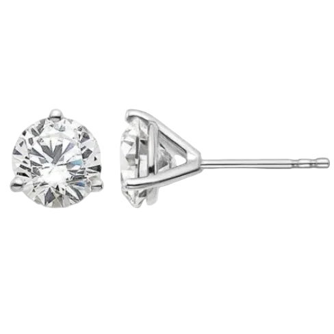 4.06 ctw Lab Grown Diamond Studs