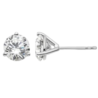 4.06 ctw Lab Grown Diamond Studs