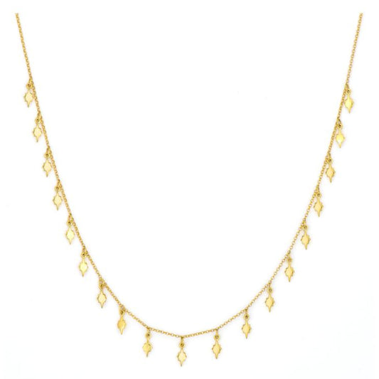 Moroccan Dangling Star Necklace