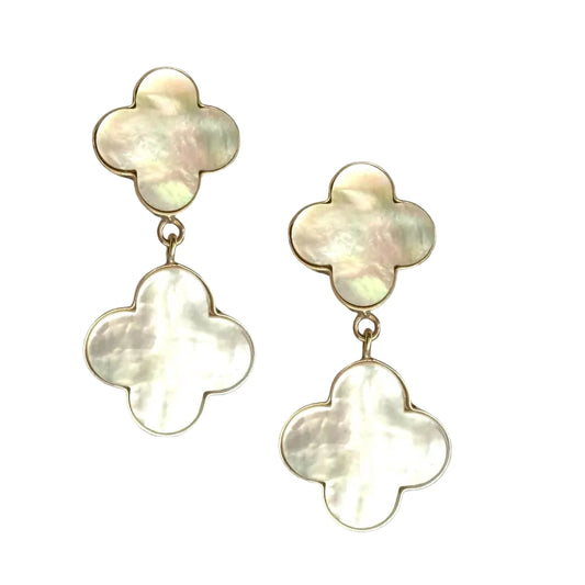 Double Clover Earrings