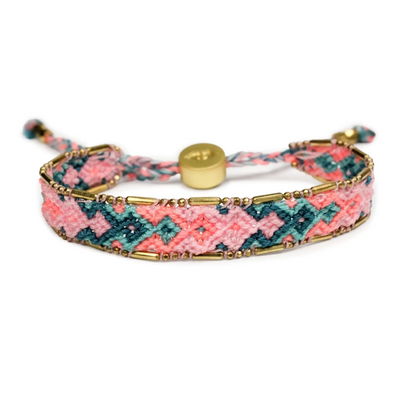 Bali Metallic Friendship Bracelet - Canyon Sun