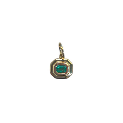 Emerald & Gold Pendent
