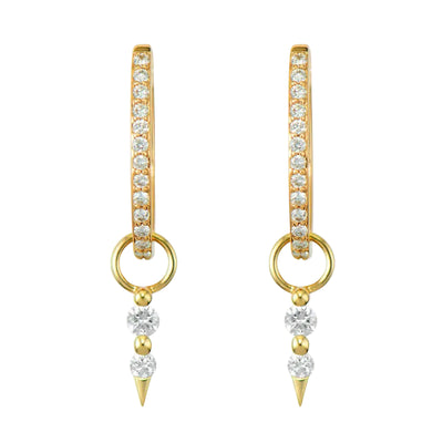 Tiny Sari Dagger Earring Charms