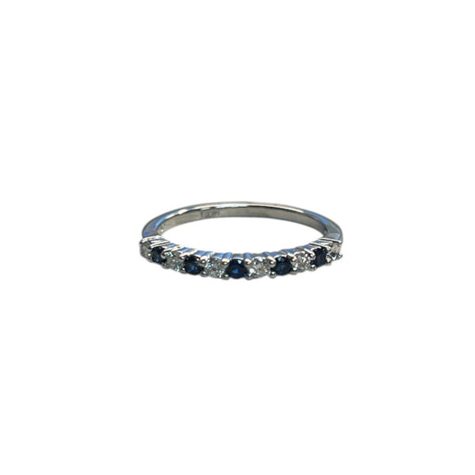Sapphire and Diamond Anniversary Band