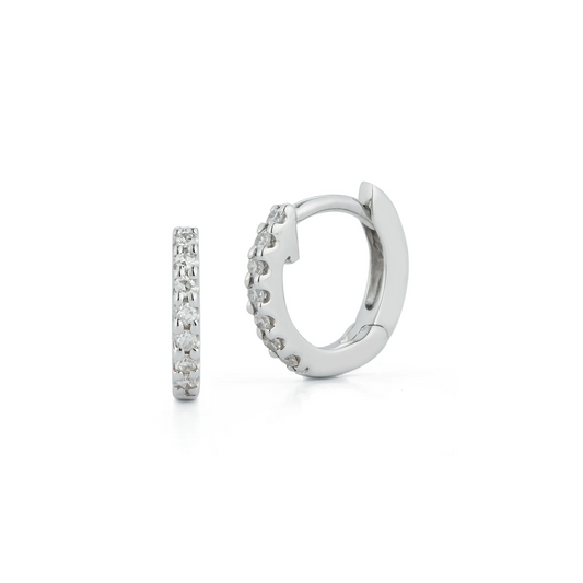 Mini Diamond Huggies