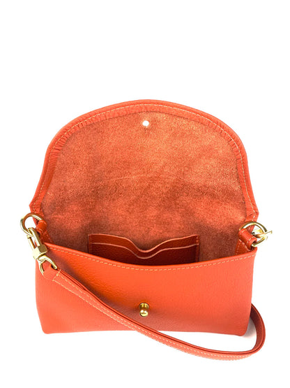 Papaya Pebble Grain Kaanapali Crossbody Bag