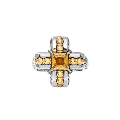 Yellow Spinel Grace Ring