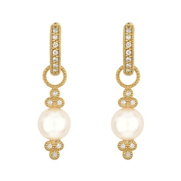 Small Provence Pearl Earring Charms