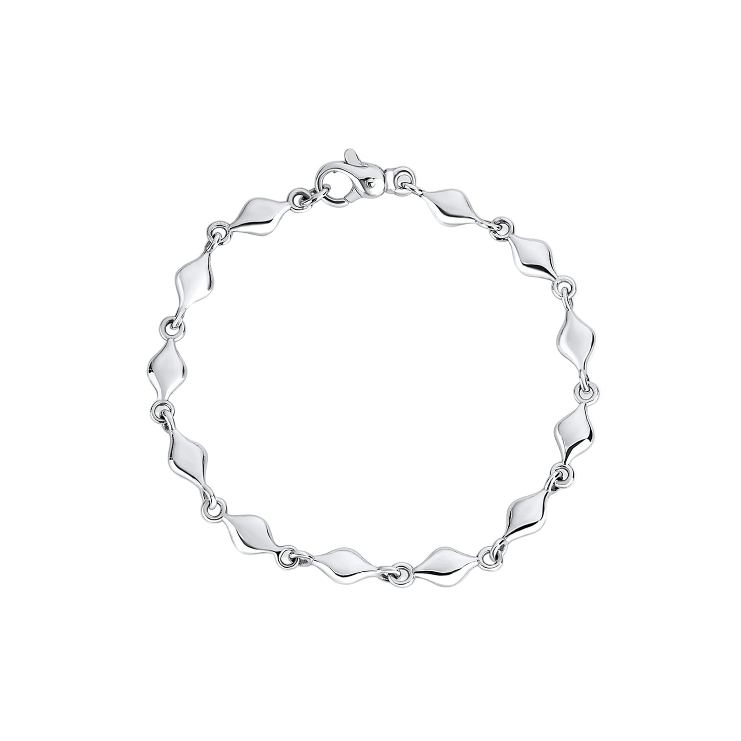 Silver Raindrop Bracelet