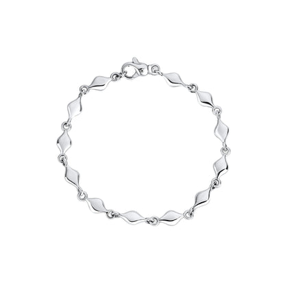 Silver Raindrop Bracelet