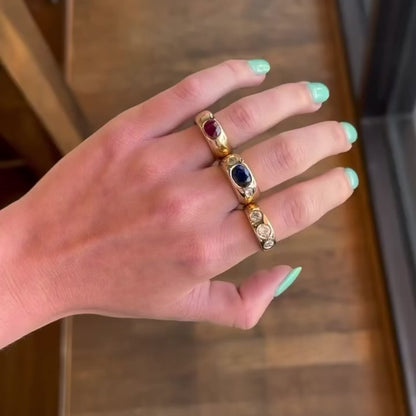 Ruby Dome Ring