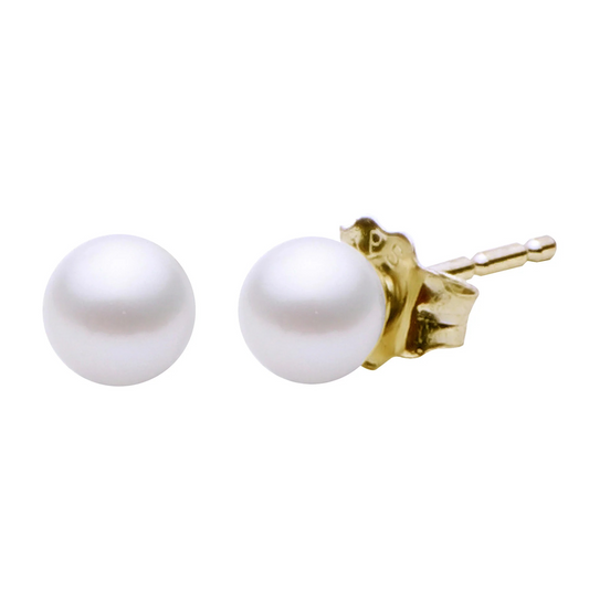 4mm Freshwater Pearl Earrings