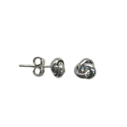4 Loop Love Knot Studs