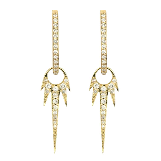 Long Love Starburst Earring Charms