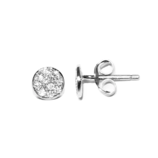 Round CZ Studs