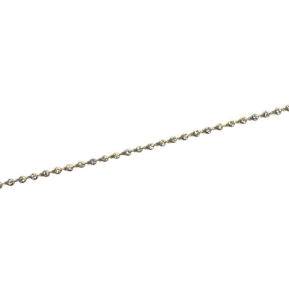 Gold Bezeled Tennis Bracelet