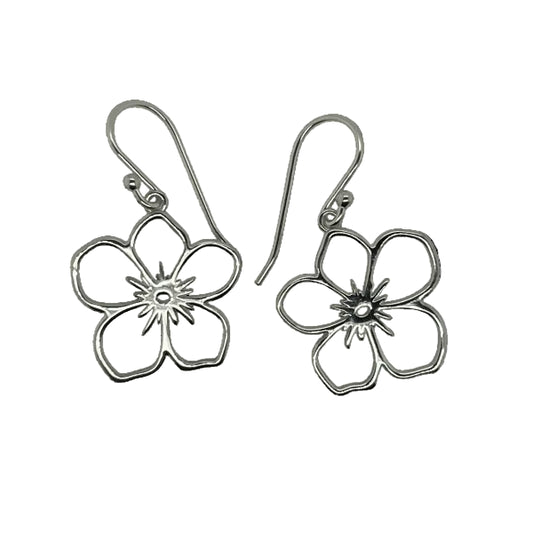 Open Flower Earrings