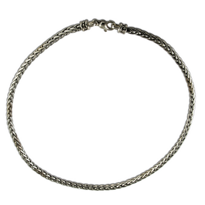 Sterling Silver Wheat Chain