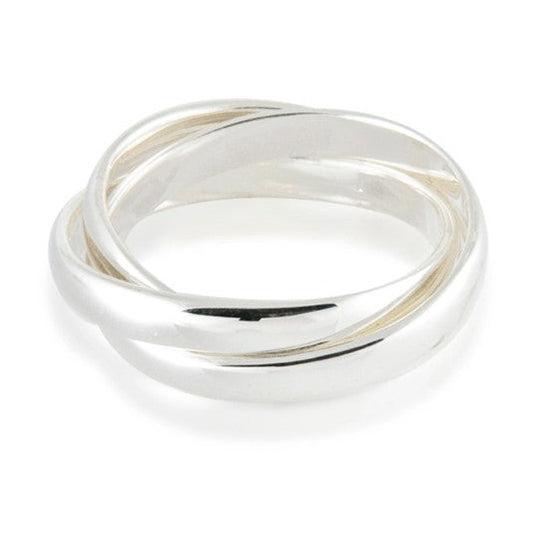Sterling Silver Triple Band Ring