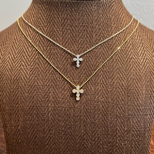 Diamond Cross Necklace