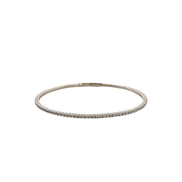 Flexible Diamond Tennis Bracelet
