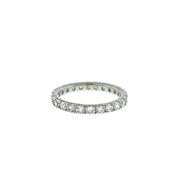 Round Diamond Eternity Band