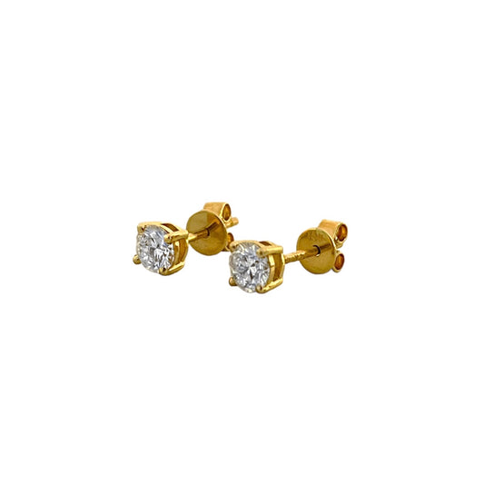 .71 ctw Diamond Stud Earrings