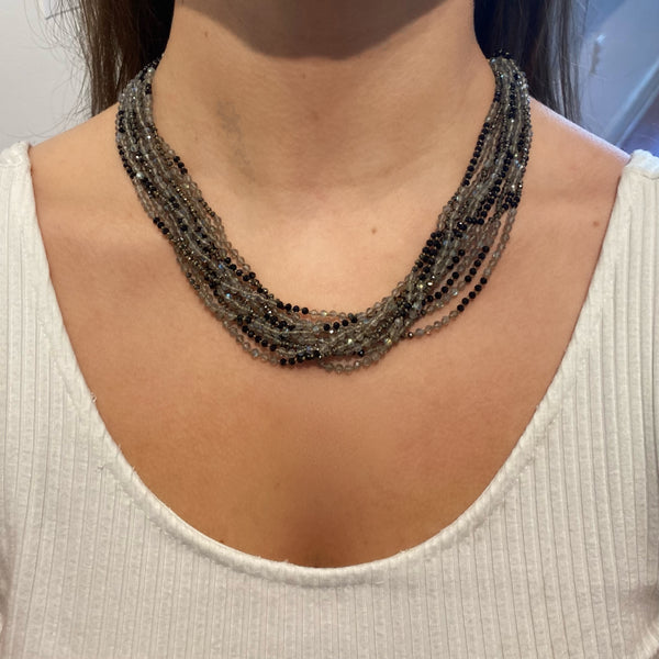 Labradorite Multistrand Necklace