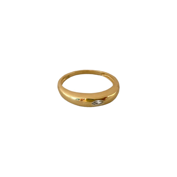 Marquise Diamond Mini Dome Ring
