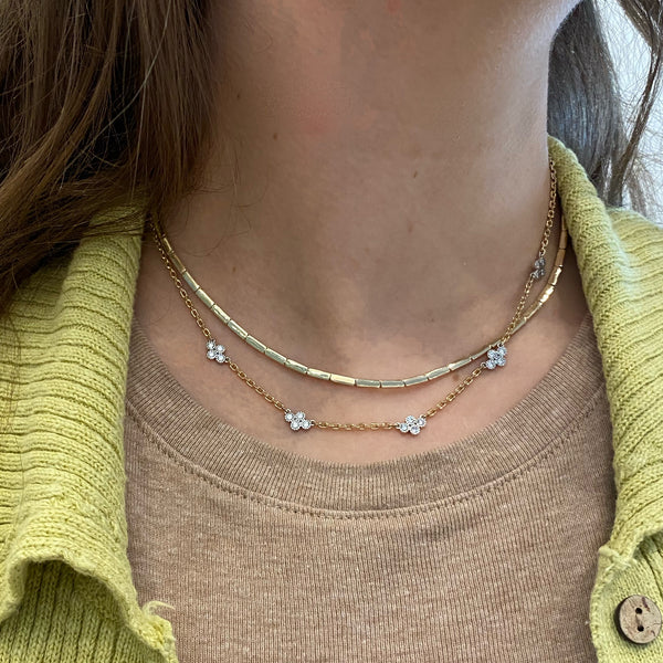 Tile Link Necklace