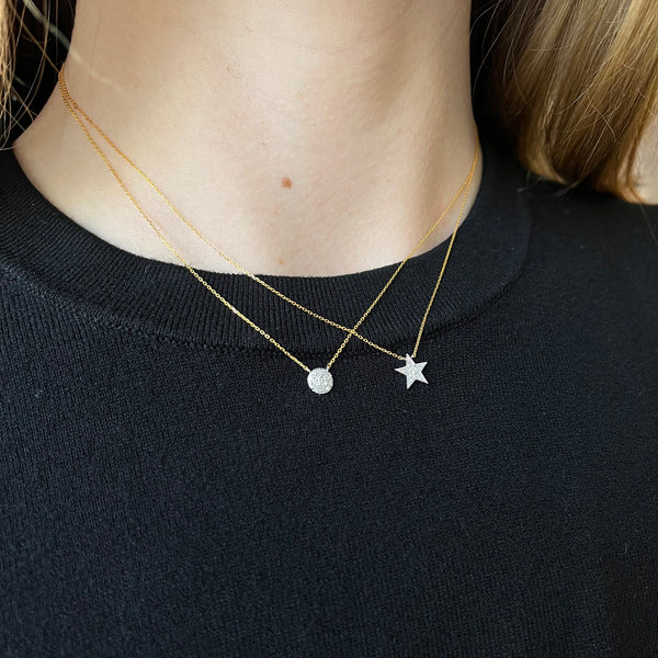 Lauren Joy Mini Disc Necklace