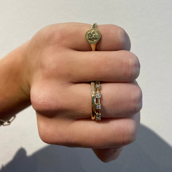 Cherub Angel Pinky Ring