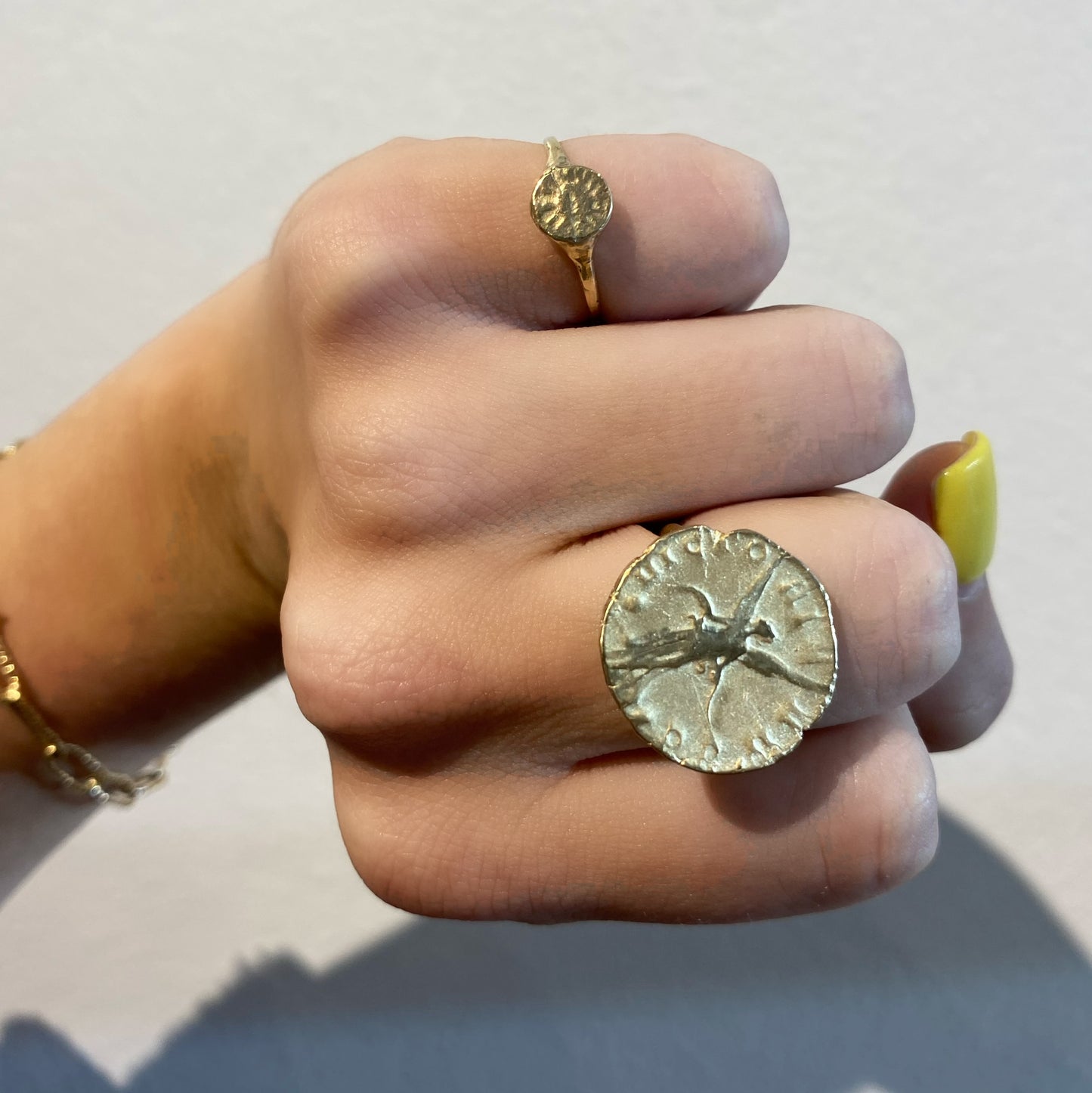 Sacred Angel Artifact Ring