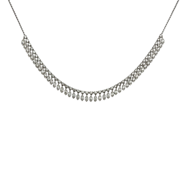 Diamond Fringe Necklace