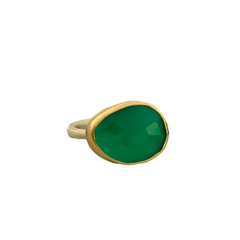 Green Onyx Ring