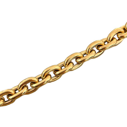 Bubble Oval Link Chain Bracelet